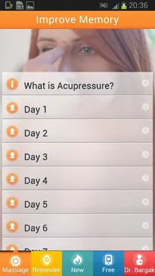 Memory Trainer - Acupressure. android App screenshot 10